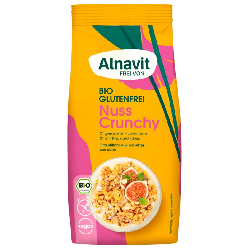 Alnavit Bio Nuss Crunchy glutenfrei 300g